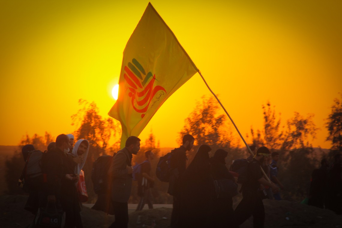 سوگواره سوم-عکس 31-احمد قارداش پور طرقی-پیاده روی اربعین از نجف تا کربلا