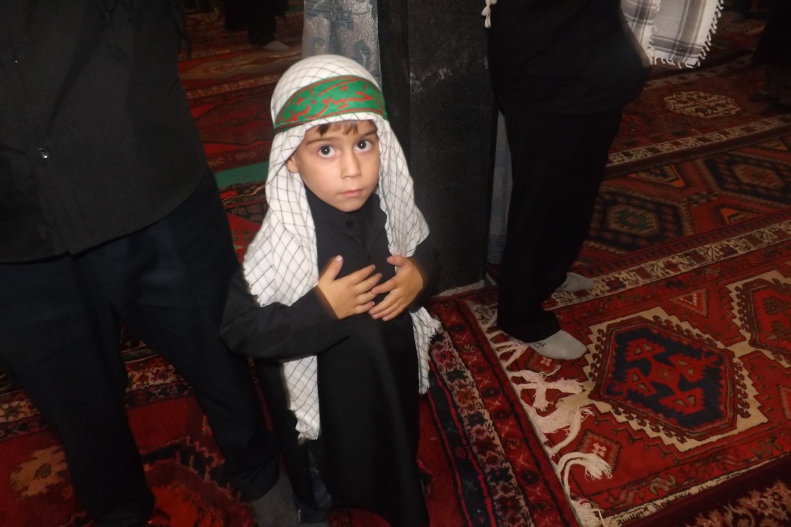 سوگواره چهارم-عکس 16-احمد قره داغی-آیین های عزاداری