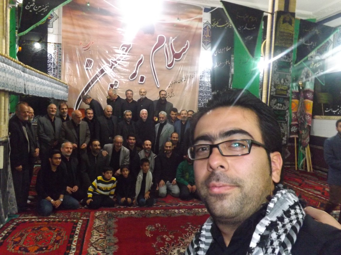 سوگواره چهارم-عکس 46-احمد قره داغی-جلسه هیأت یادبود