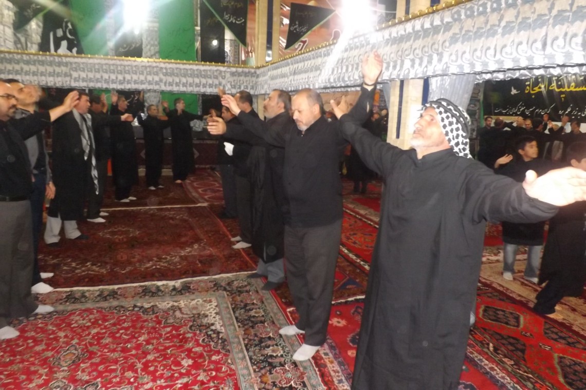 سوگواره چهارم-عکس 25-احمد قره داغی-جلسه هیأت فضای داخلی