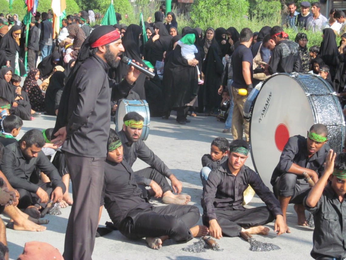 سوگواره چهارم-عکس 4-علی سپهریان-آیین های عزاداری