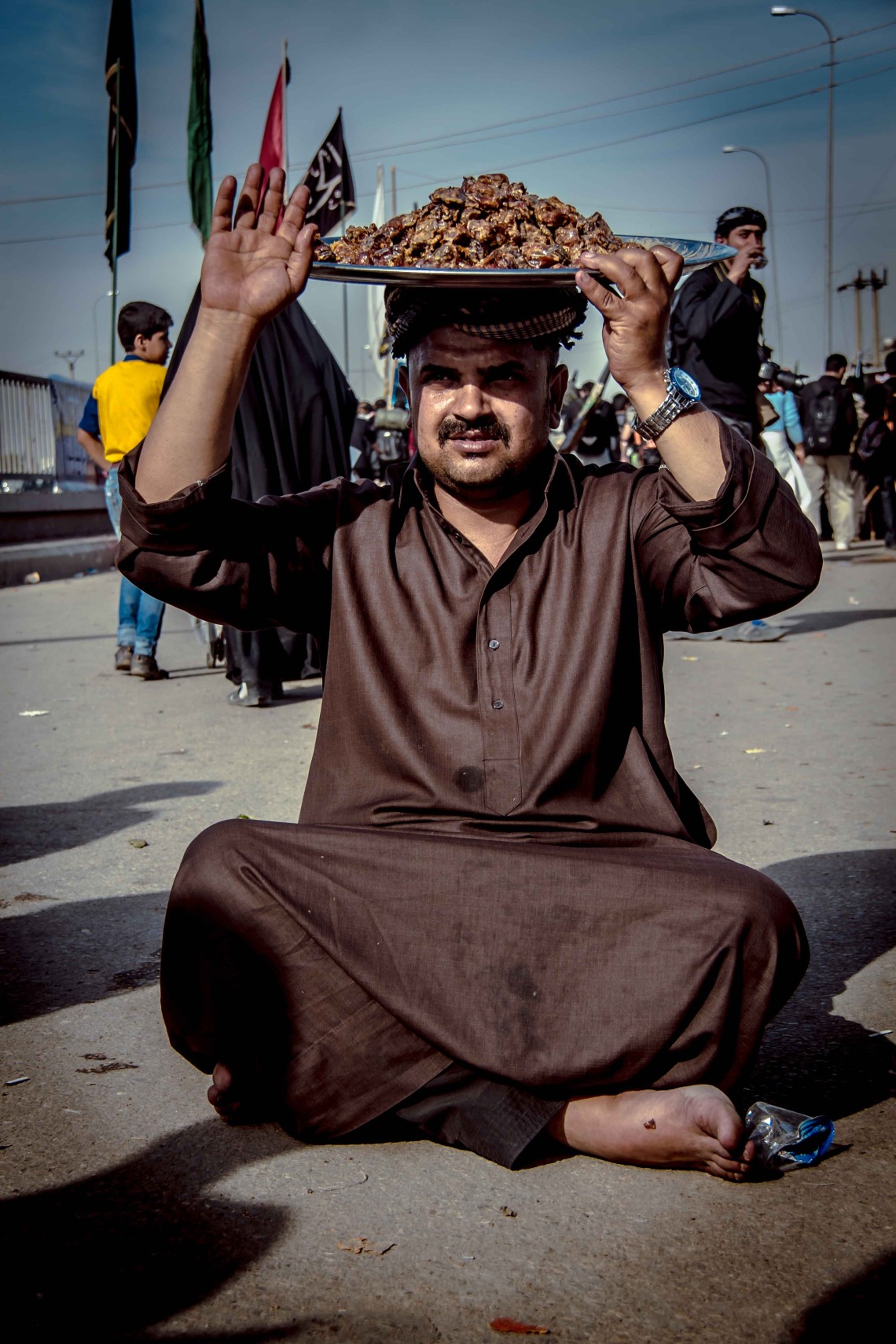 سوگواره سوم-عکس 20-امید نائینی-پیاده روی اربعین از نجف تا کربلا