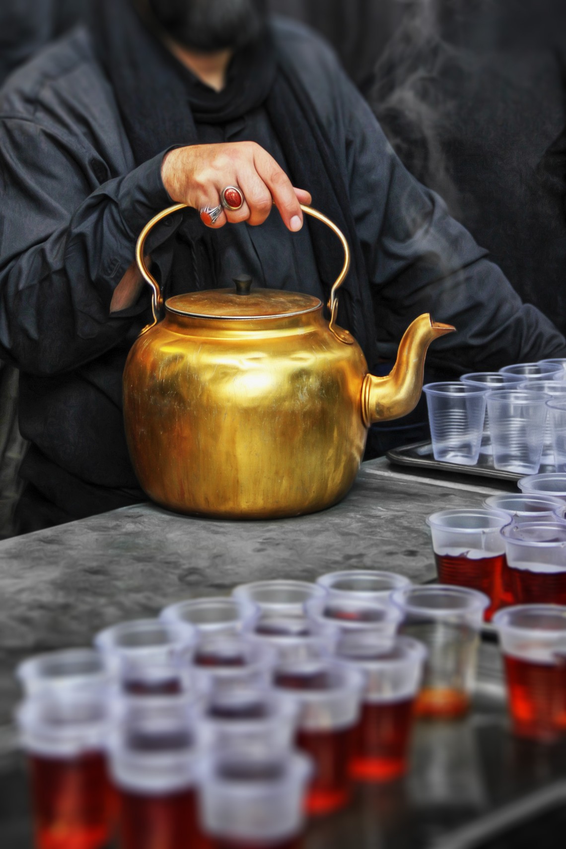 سوگواره دوم-عکس 11-حسن الماسی-جلسه هیأت فضای بیرونی 