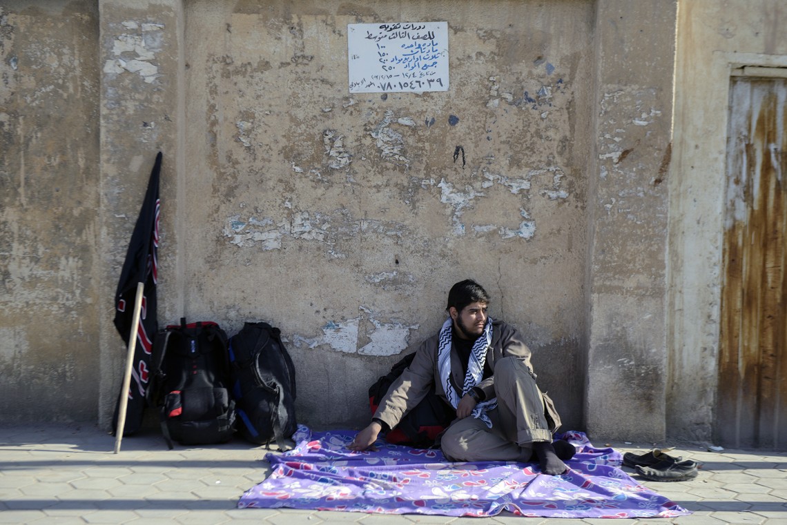 سوگواره چهارم-عکس 67-علی دهقان-پیاده روی اربعین از نجف تا کربلا