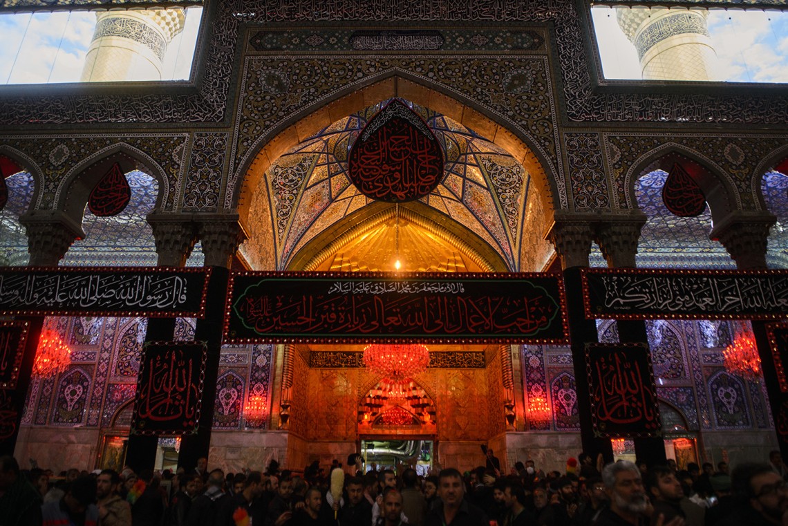 سوگواره چهارم-عکس 81-علی دهقان-پیاده روی اربعین از نجف تا کربلا