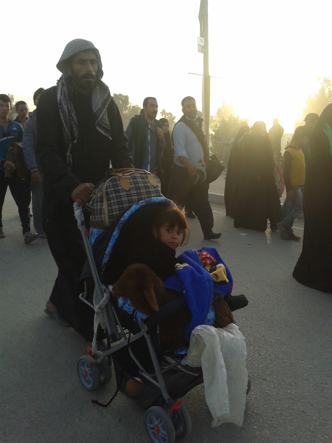 سوگواره سوم-عکس 6-مرتضی  خدادادی -پیاده روی اربعین از نجف تا کربلا