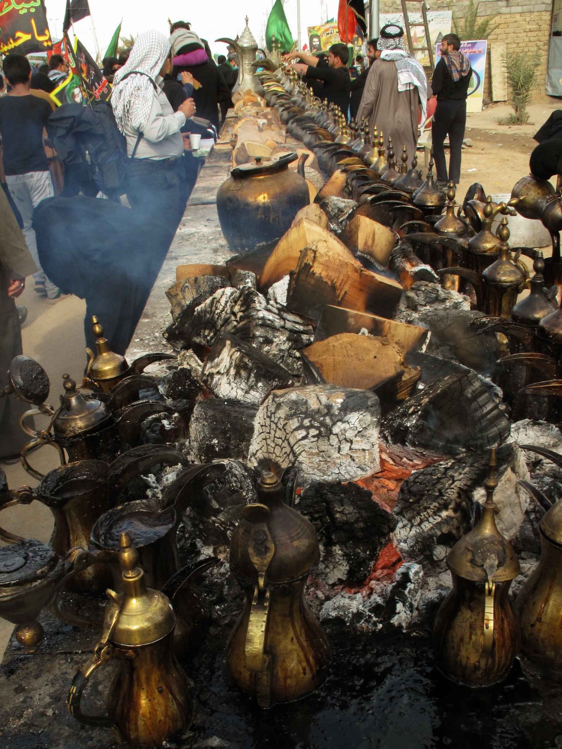 سوگواره سوم-عکس 11-جهانگیر سرزارع-پیاده روی اربعین از نجف تا کربلا