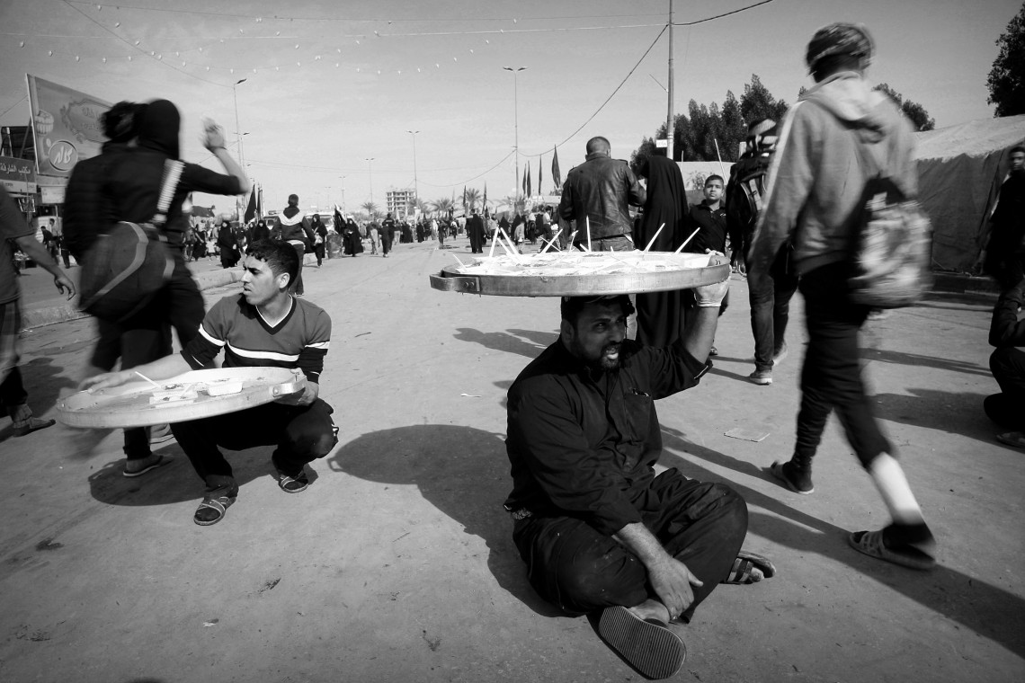 سوگواره سوم-عکس 117-حسین استوار -پیاده روی اربعین از نجف تا کربلا