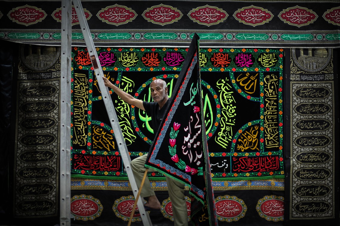 سوگواره پنجم-عکس 149-حسین استوار -جلسه هیأت فضای بیرونی