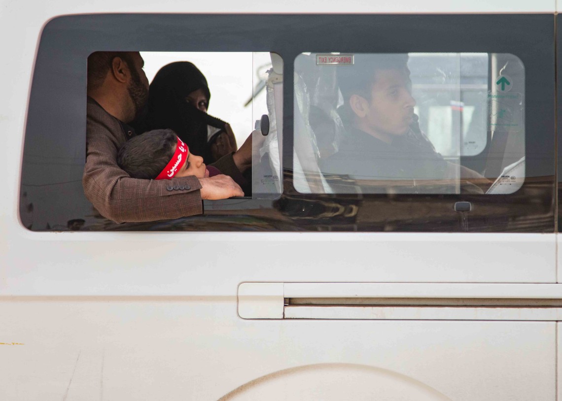 سوگواره پنجم-عکس 56-علی  حسن زاده-پیاده روی اربعین از نجف تا کربلا