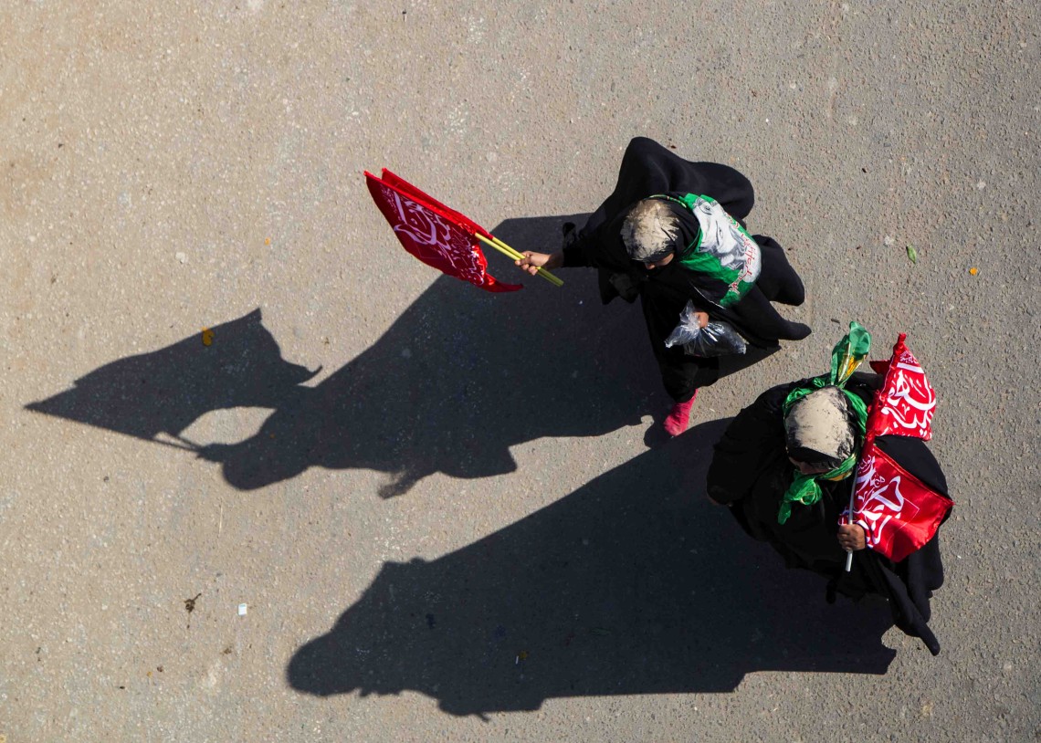 سوگواره پنجم-عکس 62-علی  حسن زاده-پیاده روی اربعین از نجف تا کربلا