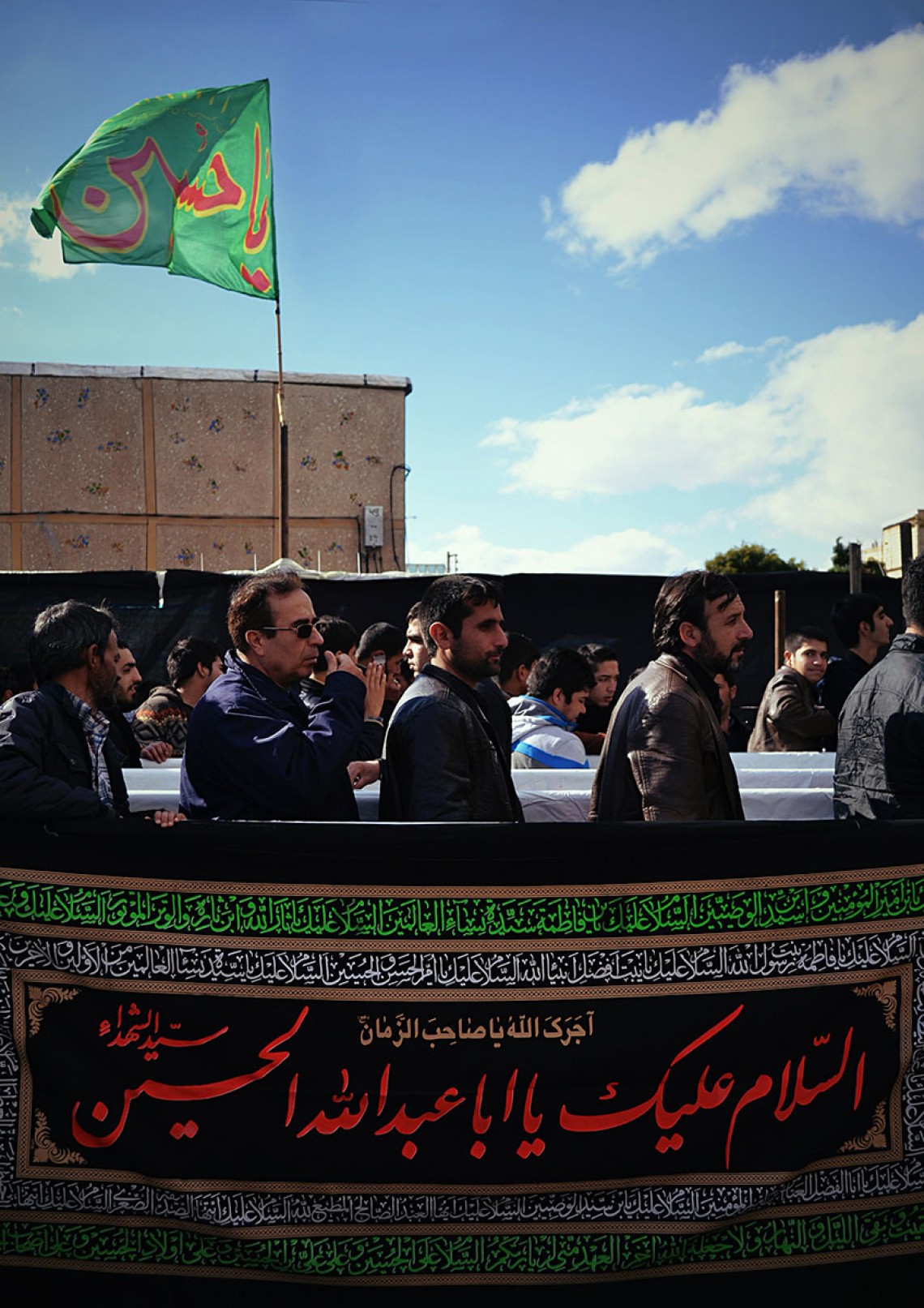 سوگواره سوم-عکس 4-لیلا محمدی-جلسه هیأت فضای بیرونی