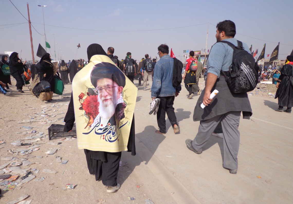 سوگواره سوم-عکس 28-علی مقنی-پیاده روی اربعین از نجف تا کربلا