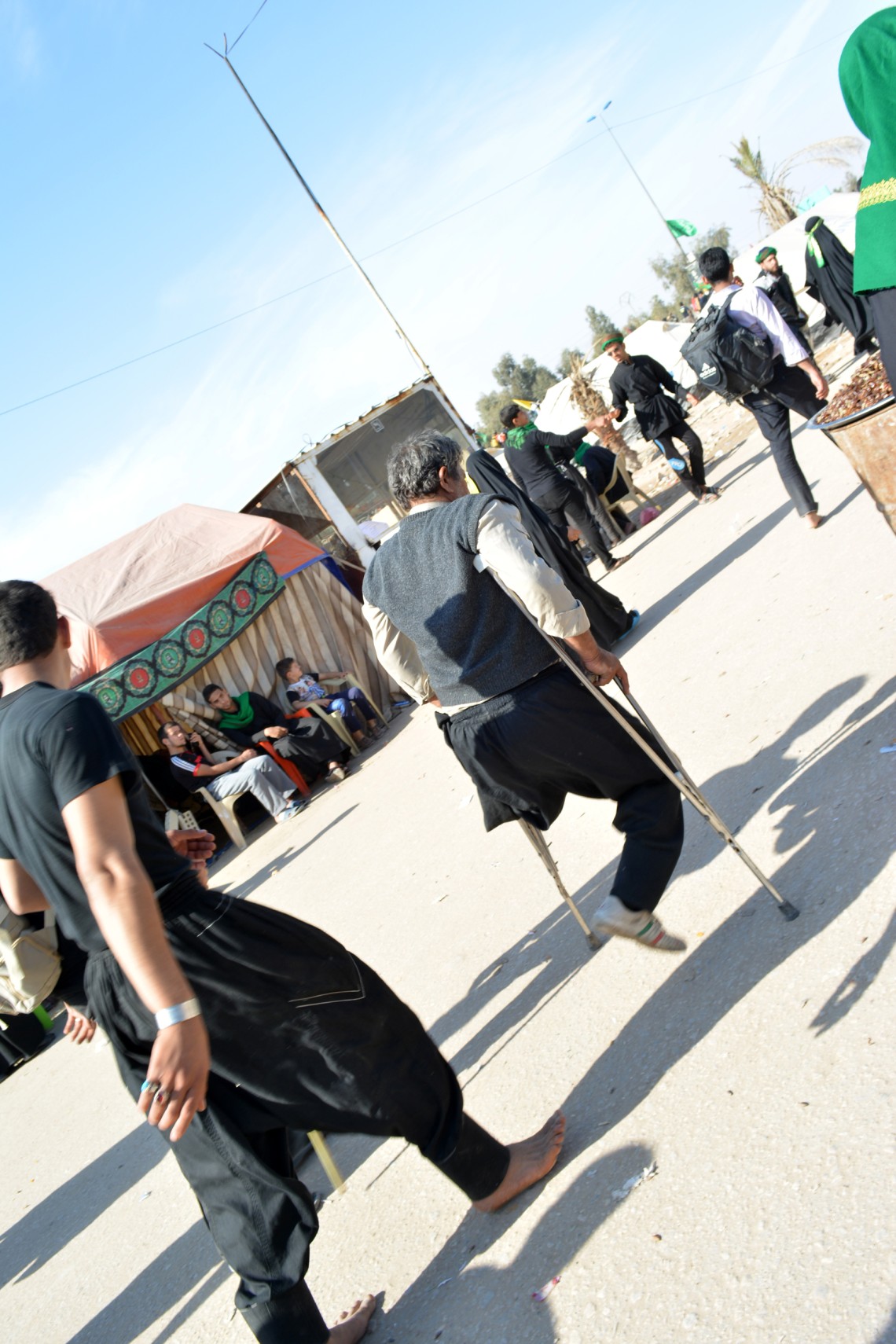 سوگواره سوم-عکس 25-مجید فریدونی-پیاده روی اربعین از نجف تا کربلا