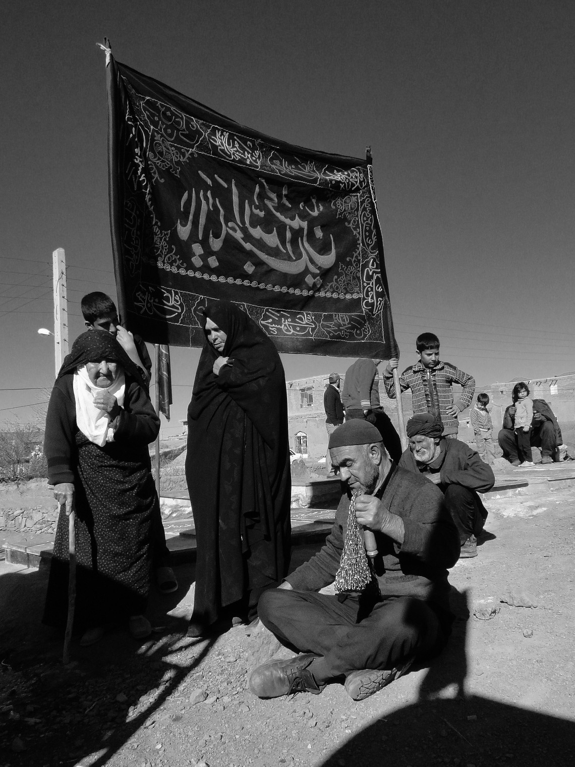 سوگواره سوم-عکس 10-محمد عمارلو-جلسه هیأت فضای بیرونی