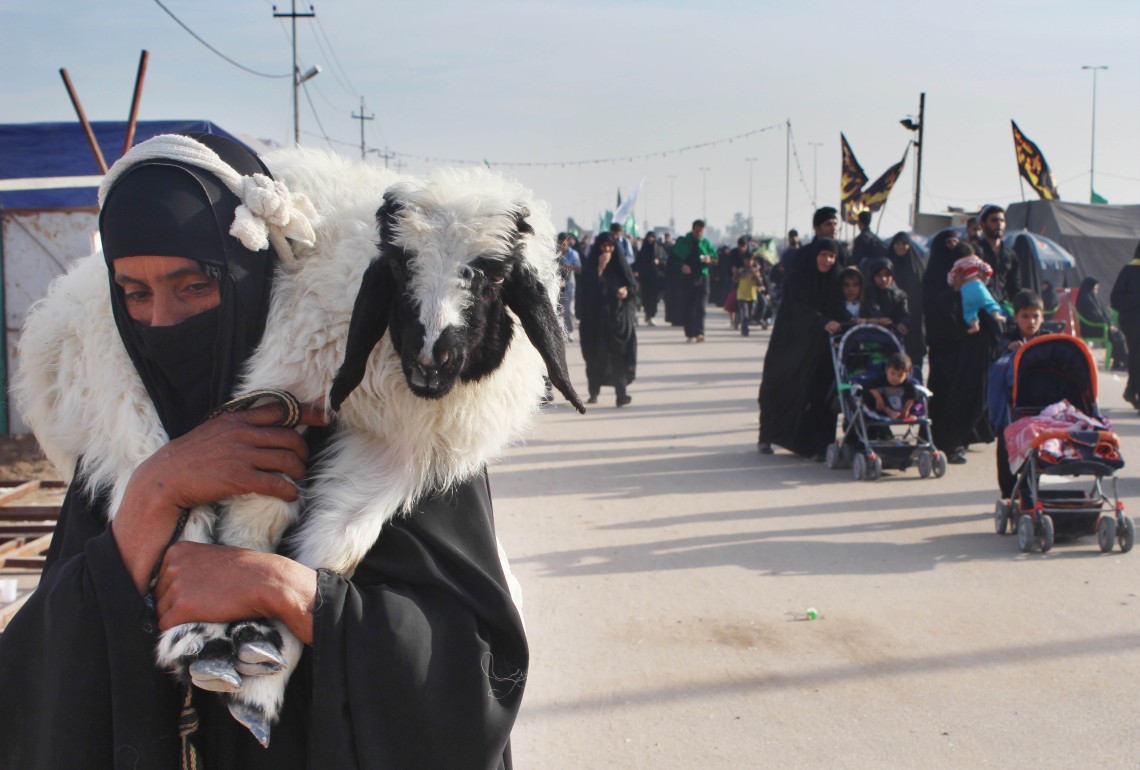 سوگواره سوم-عکس 32-محمد  آهنگر-پیاده روی اربعین از نجف تا کربلا