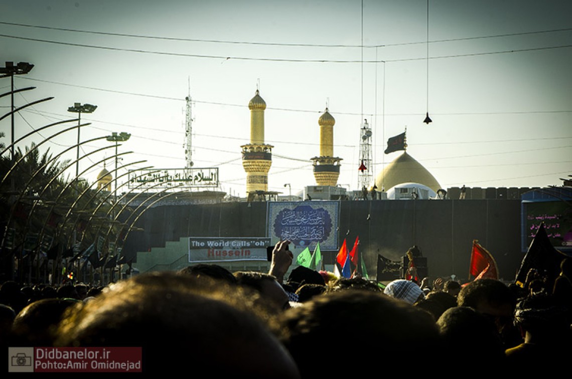 سوگواره سوم-عکس 40-امیر امیدنژاد-پیاده روی اربعین از نجف تا کربلا