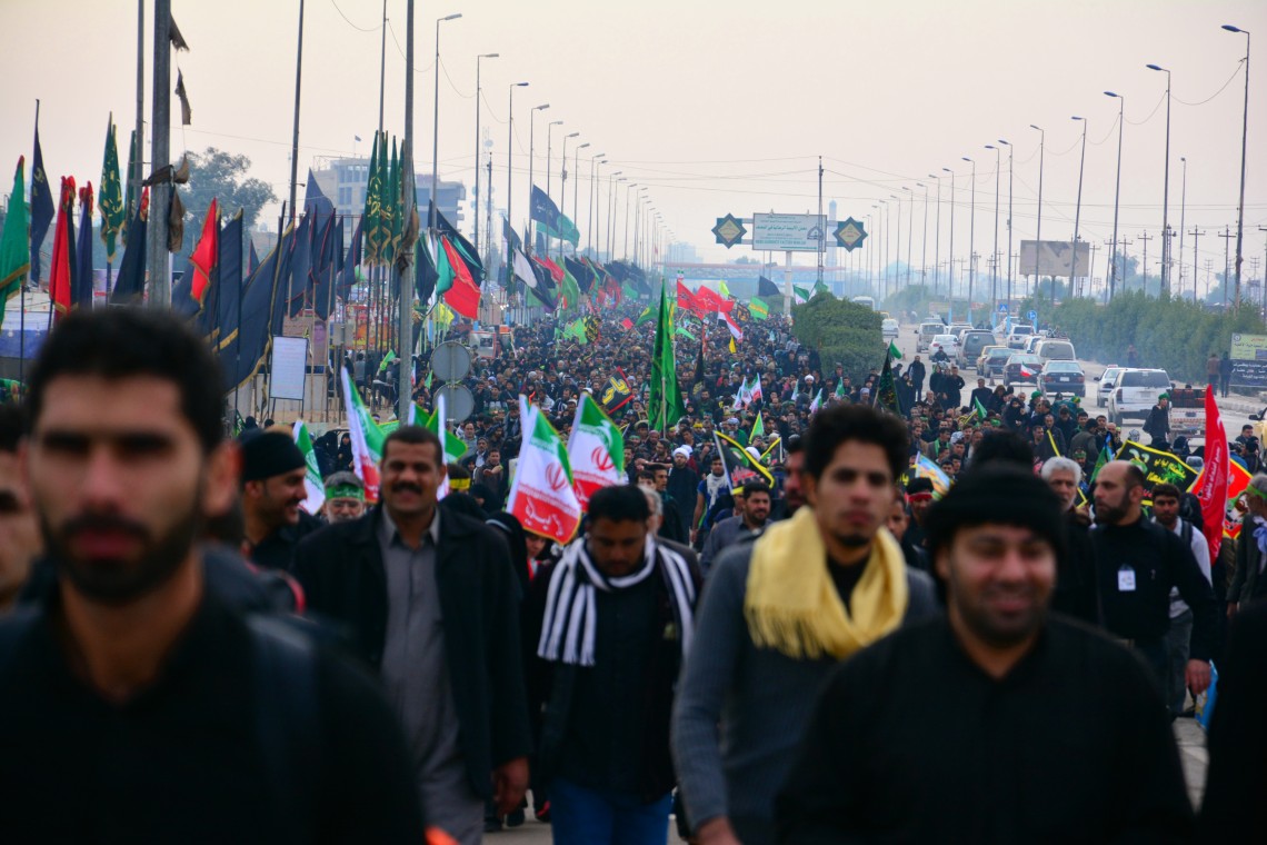 سوگواره سوم-عکس 3-حسین رضائی فرد-پیاده روی اربعین از نجف تا کربلا