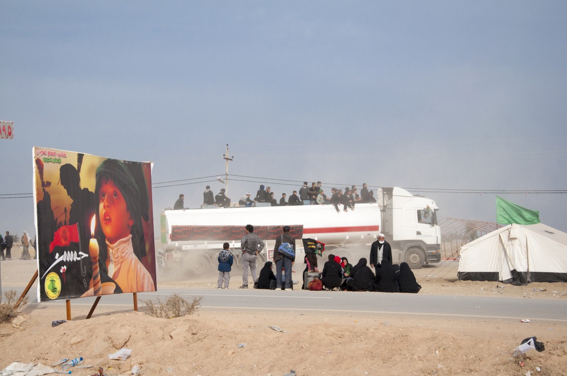 سوگواره سوم-عکس 12-بهزاد بهروزنیا-پیاده روی اربعین از نجف تا کربلا