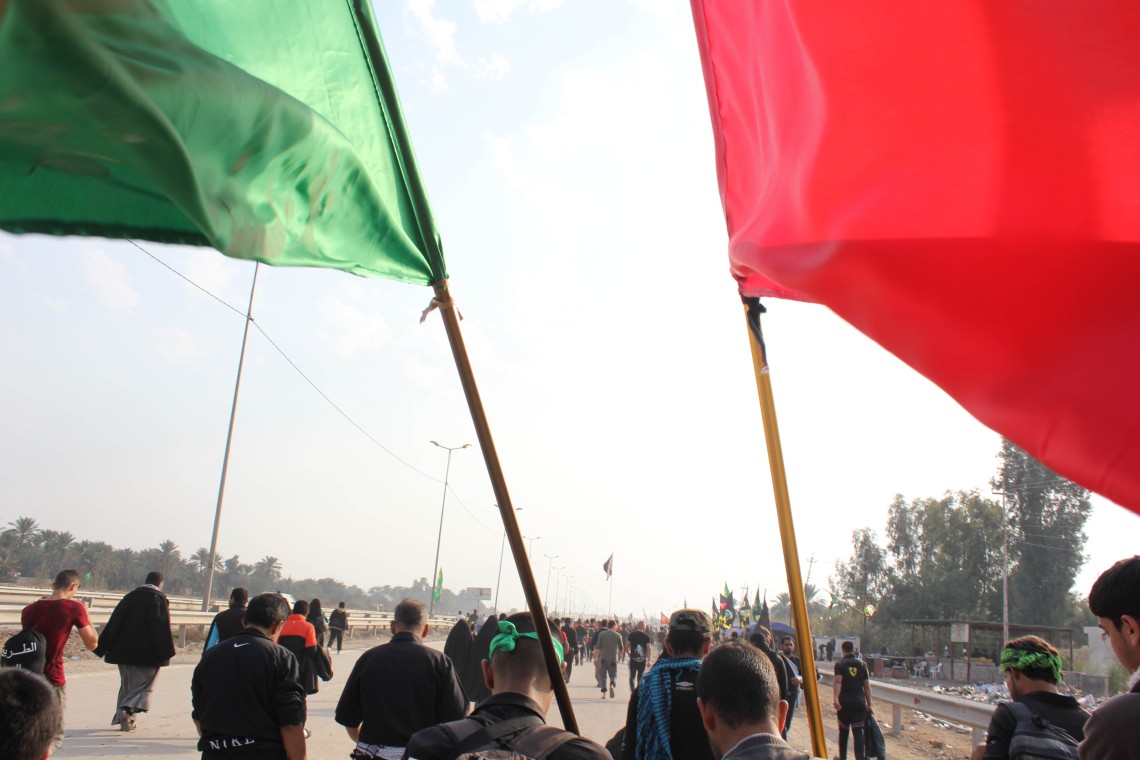 سوگواره سوم-عکس 19-عمار ابوالفتحی-پیاده روی اربعین از نجف تا کربلا