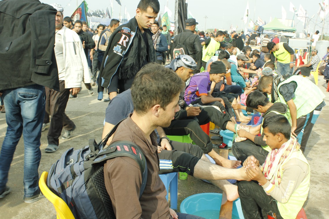 سوگواره چهارم-عکس 28-عمار ابوالفتحی-پیاده روی اربعین از نجف تا کربلا