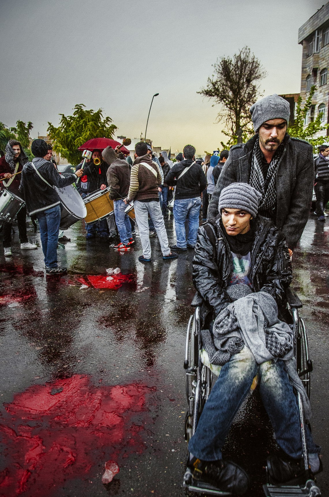 سوگواره سوم-عکس 8-رضا بهرامی زاده-جلسه هیأت فضای بیرونی