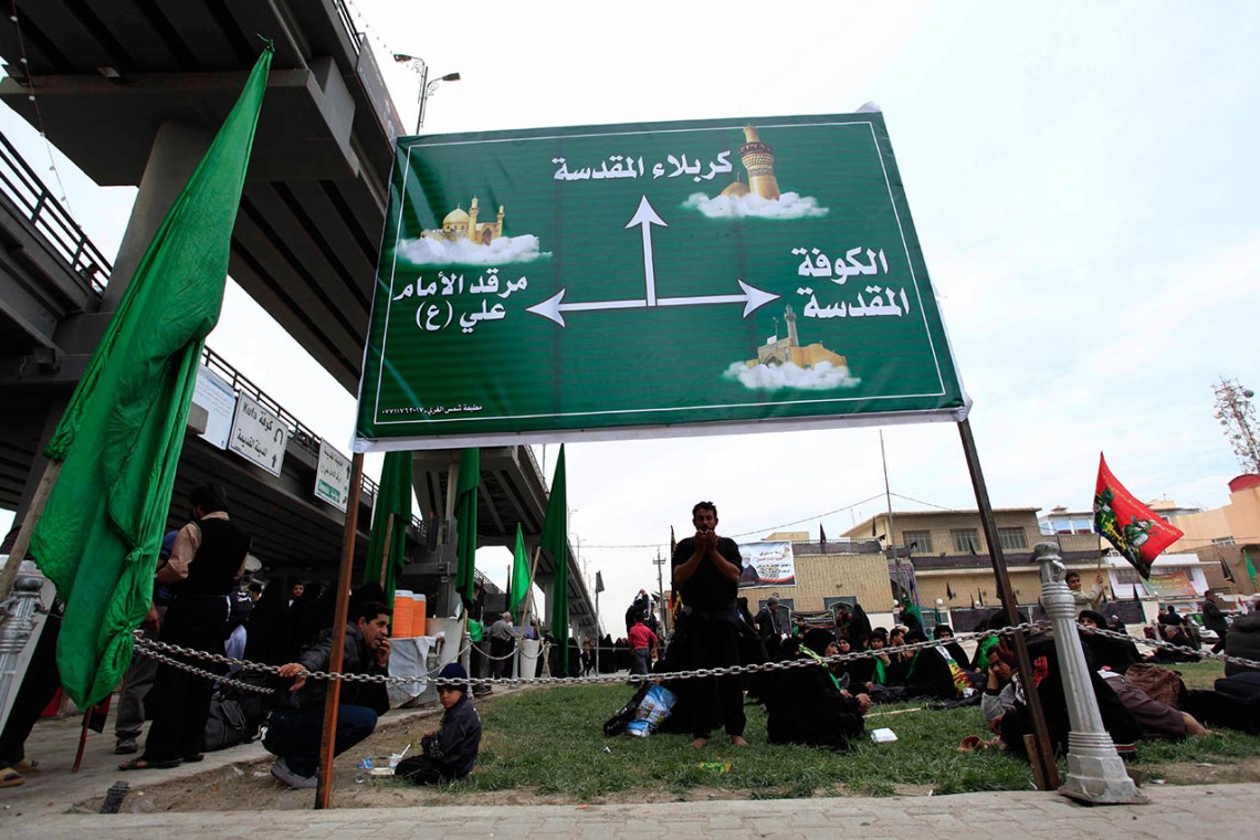 سوگواره سوم-عکس 100-مهدی تیرانی-پیاده روی اربعین از نجف تا کربلا