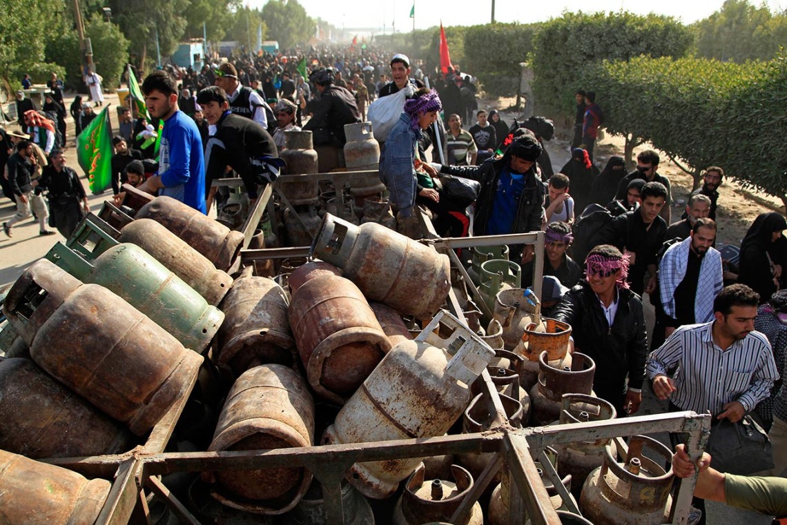 سوگواره سوم-عکس 145-مهدی تیرانی-پیاده روی اربعین از نجف تا کربلا