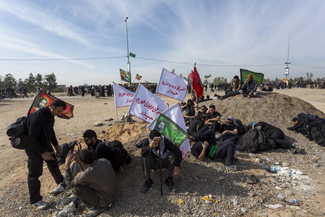 سوگواره چهارم-عکس 187-مهدی تیرانی-پیاده روی اربعین از نجف تا کربلا