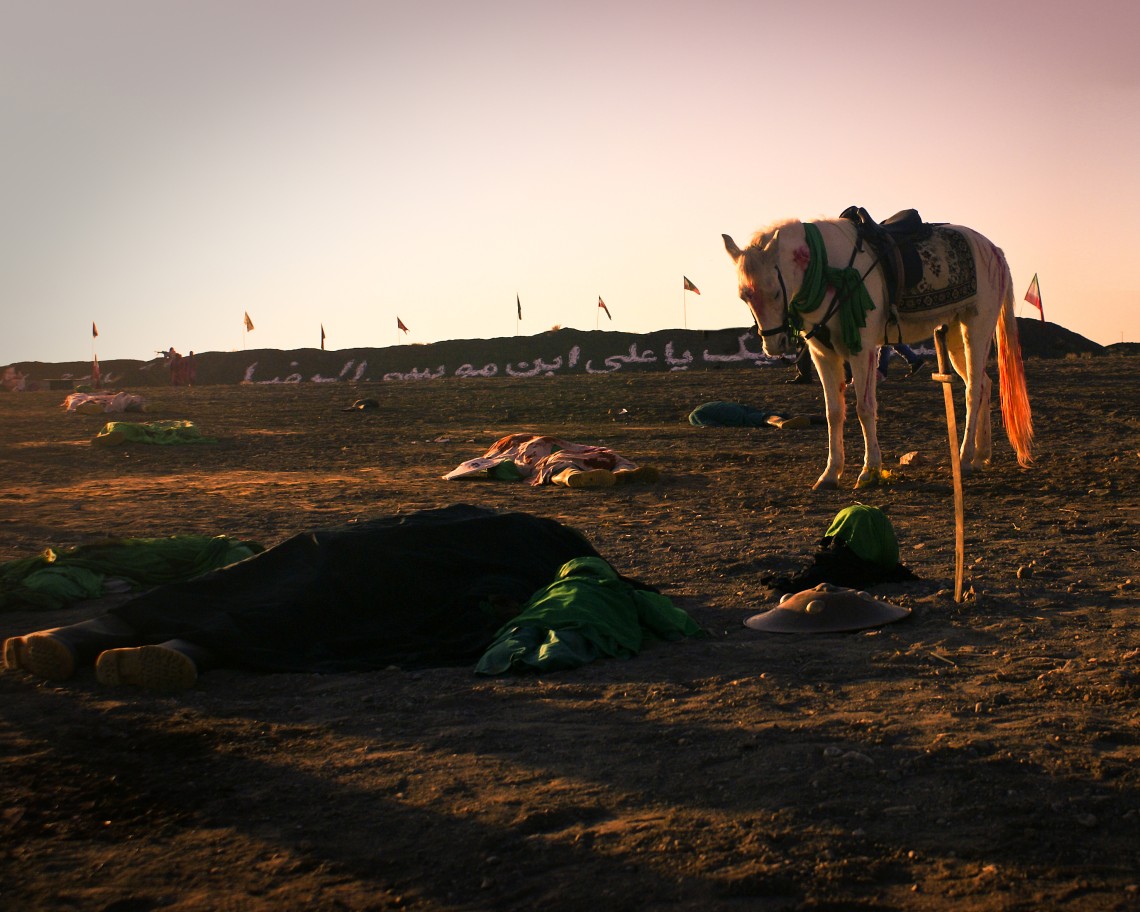 سوگواره سوم-عکس 6-اعظم نجفی-آیین های عزاداری