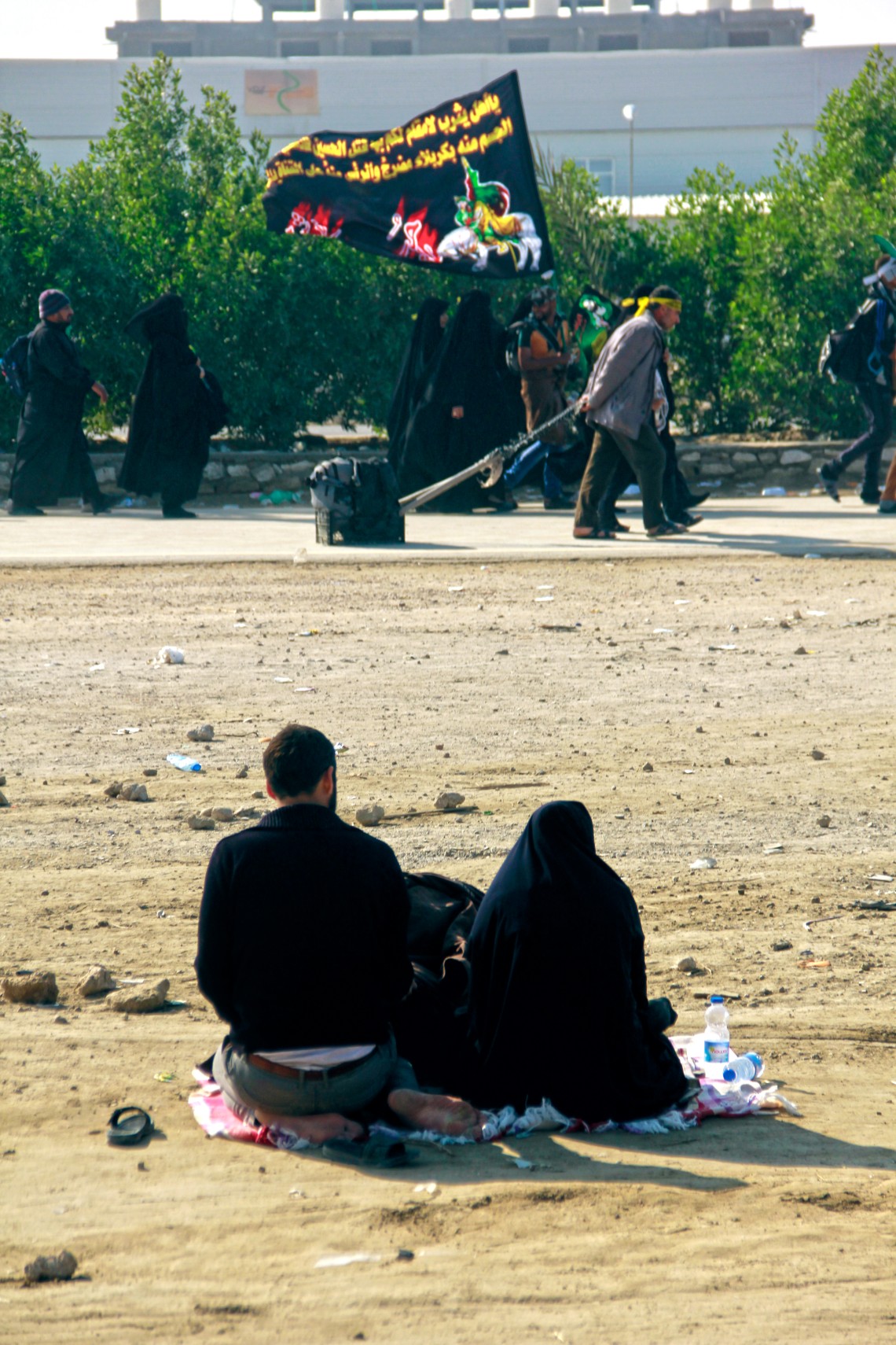 سوگواره سوم-عکس 8-محمد طاها مازندرانی-پیاده روی اربعین از نجف تا کربلا