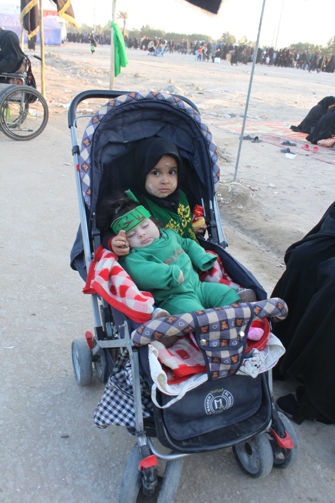 سوگواره سوم-عکس 13-سیده هاله حیدری-پیاده روی اربعین از نجف تا کربلا