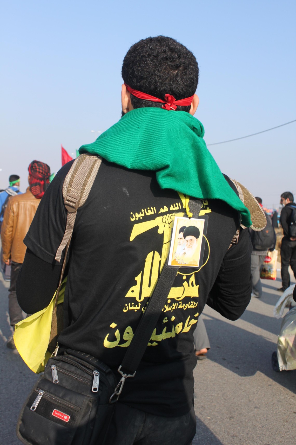 سوگواره سوم-عکس 94-سیده هاله حیدری-پیاده روی اربعین از نجف تا کربلا