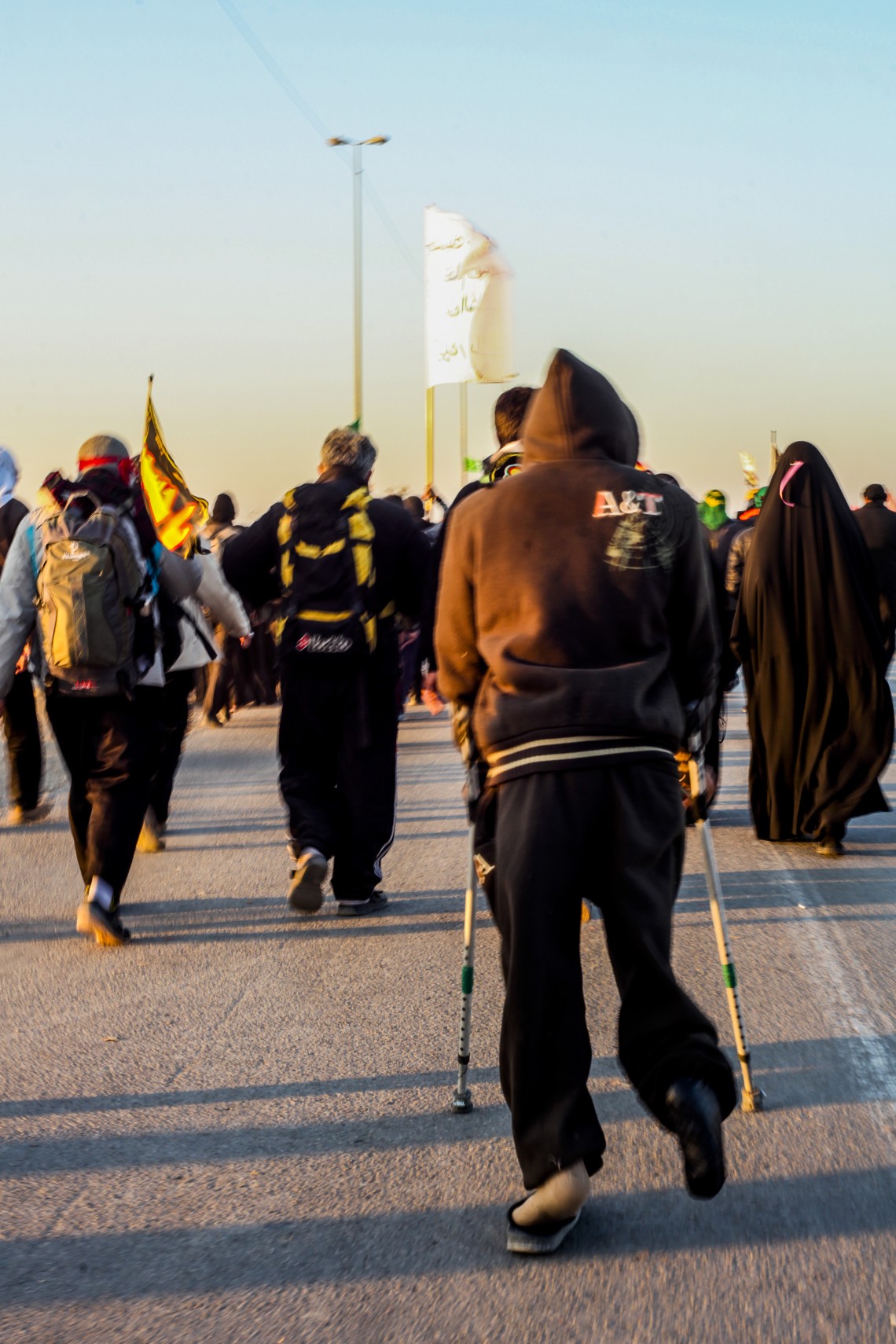 سوگواره سوم-عکس 9-محمدرضا پارساکردآسیابی-پیاده روی اربعین از نجف تا کربلا