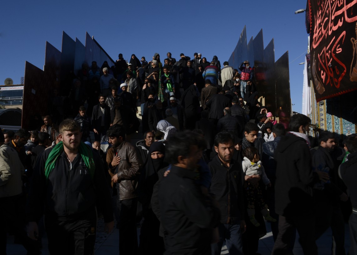 سوگواره چهارم-عکس 16-احمد جامه دارپور-پیاده روی اربعین از نجف تا کربلا