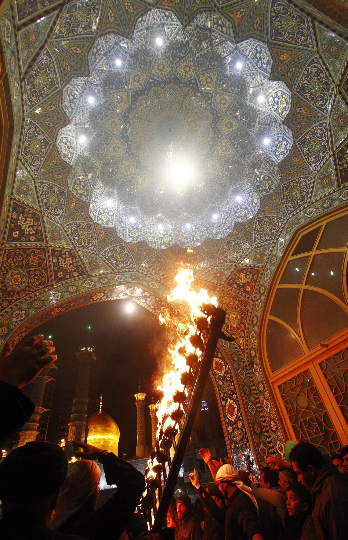 سوگواره پنجم-عکس 42-حجت الله  عطایی -جلسه هیأت فضای بیرونی