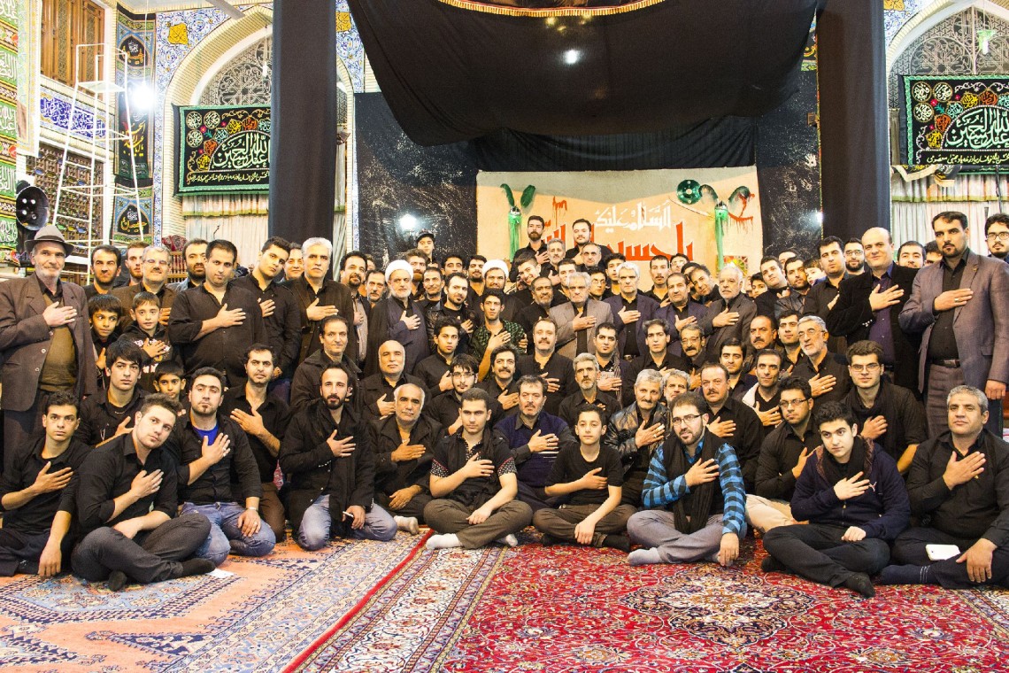 سوگواره چهارم-عکس 18-علی معصومی-جلسه هیأت یادبود