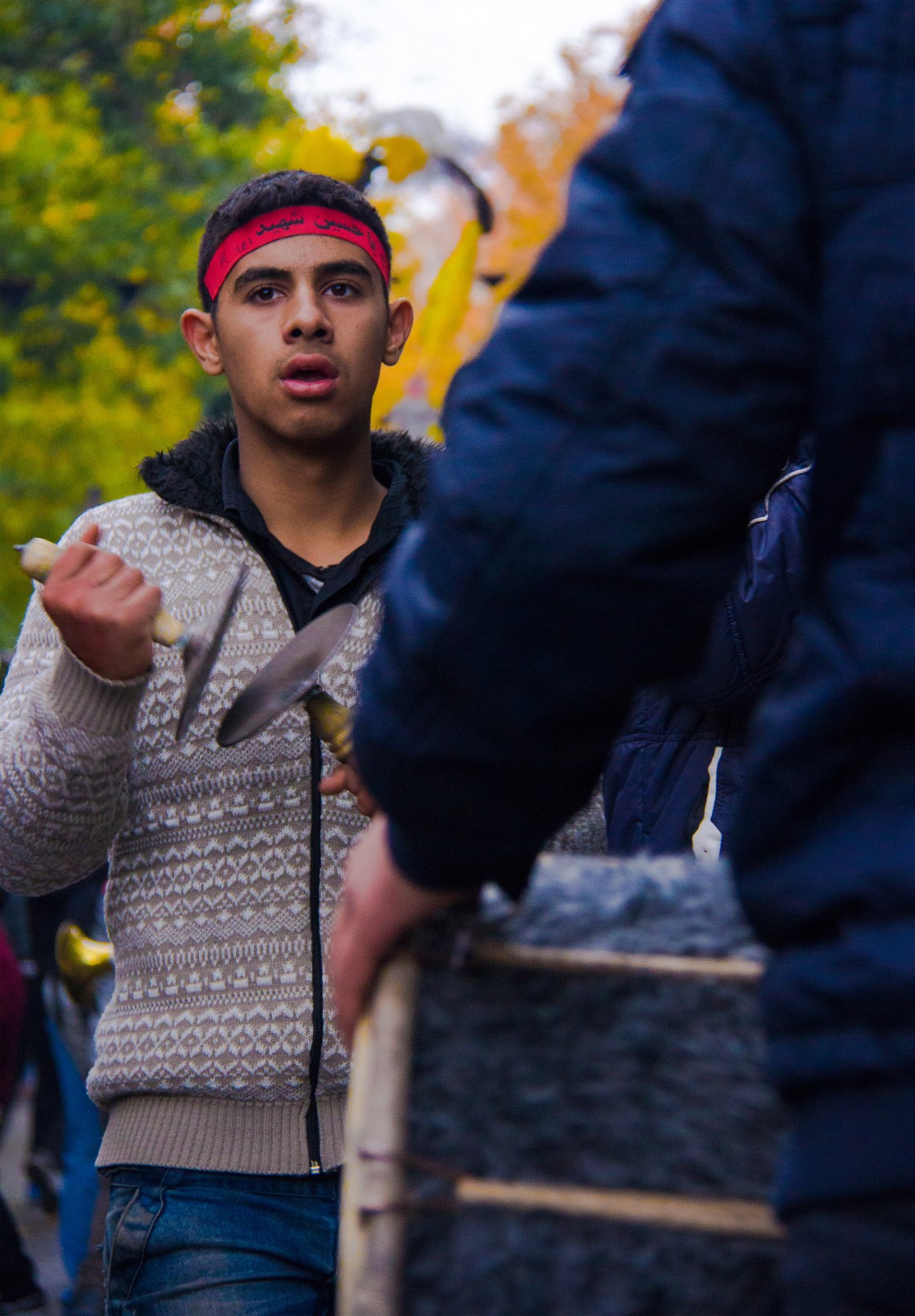 سوگواره چهارم-عکس 28-علی معصومی-آیین های عزاداری