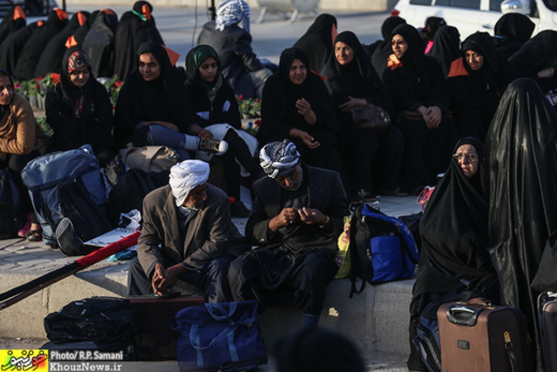 سوگواره سوم-عکس 19-روح اله پورسامانی-پیاده روی اربعین از نجف تا کربلا