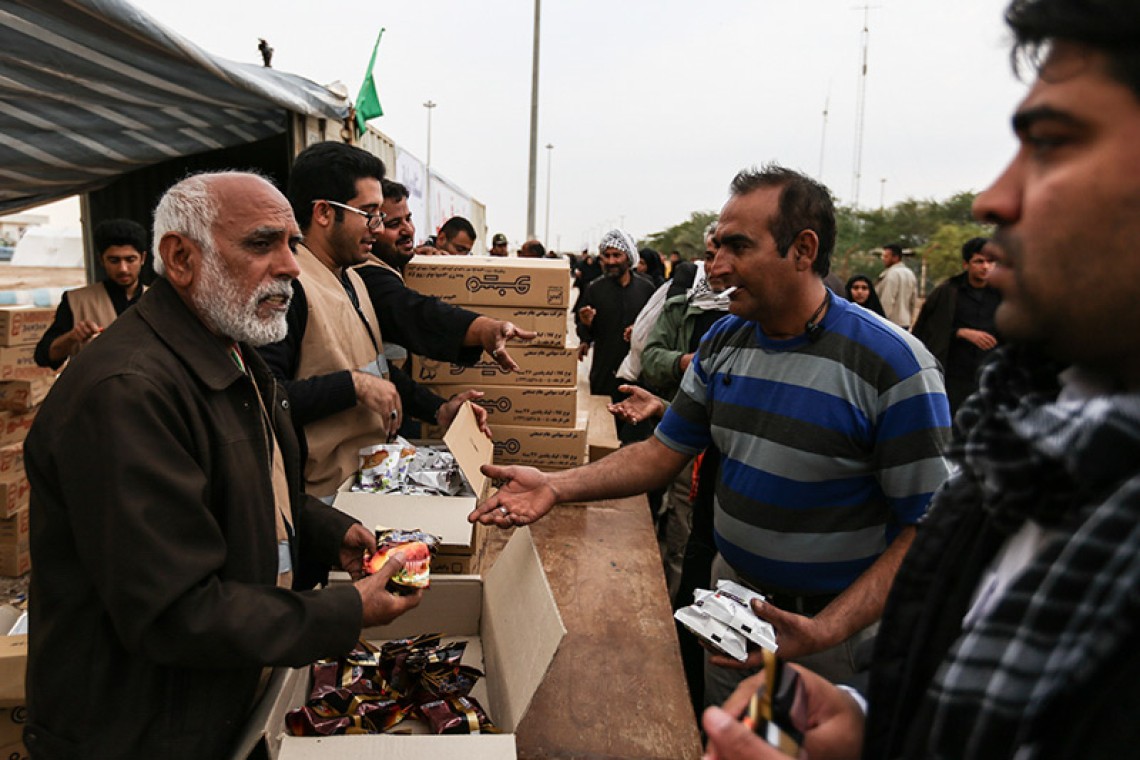 سوگواره سوم-عکس 123-روح اله پورسامانی-پیاده روی اربعین از نجف تا کربلا