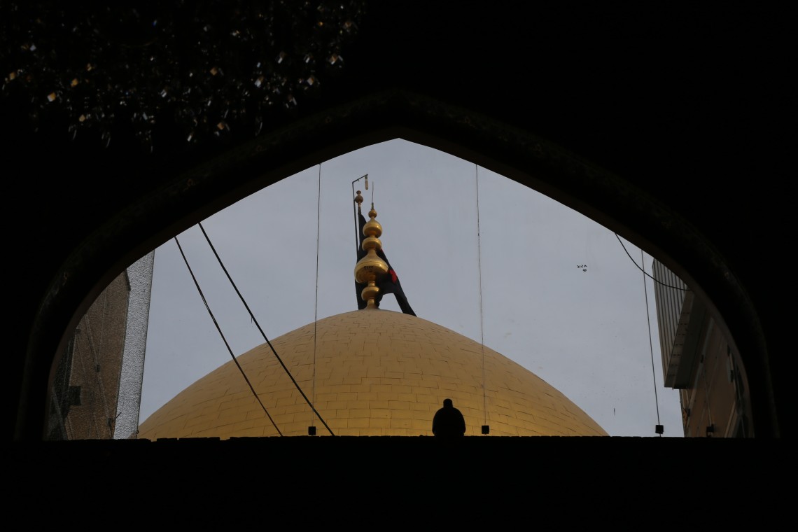 سوگواره پنجم-عکس 29-محمد حسن غضنفری هرندی-پیاده روی اربعین از نجف تا کربلا