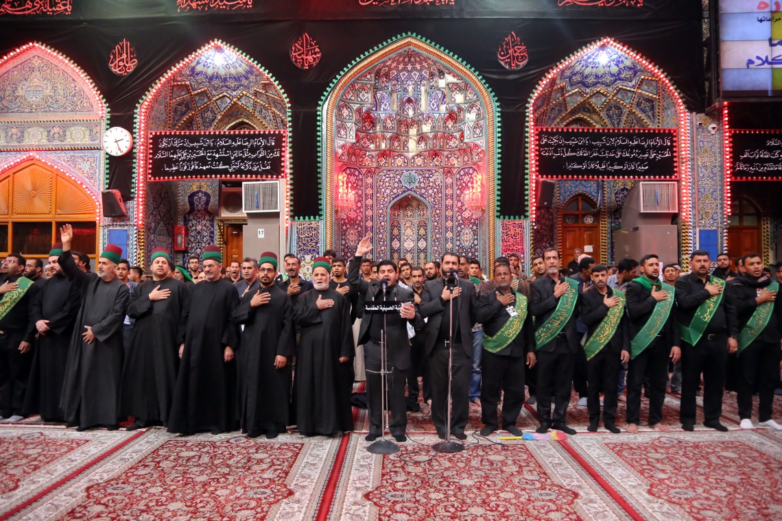 سوگواره پنجم-عکس 35-محمد حسن غضنفری هرندی-پیاده روی اربعین از نجف تا کربلا