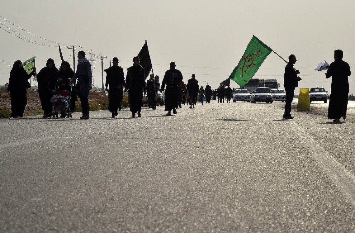 سوگواره پنجم-عکس 97-محمدامین غفاری-پیاده روی اربعین از نجف تا کربلا