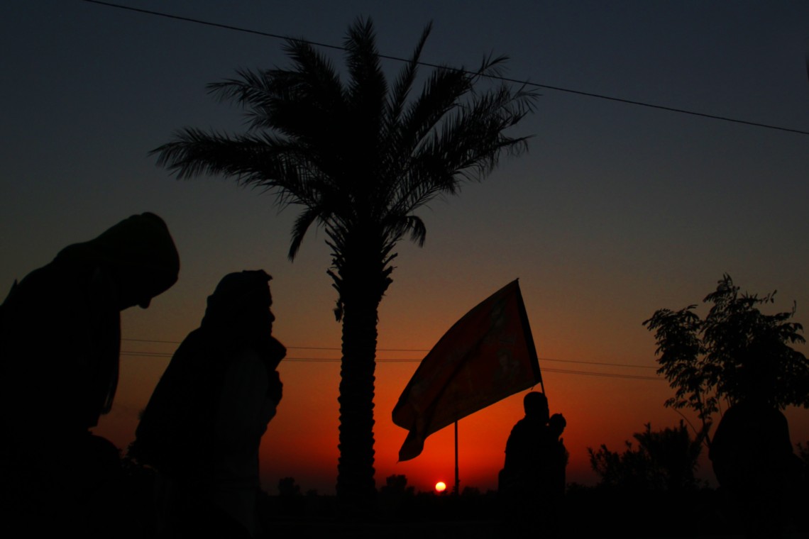 سوگواره دوم-عکس 1-محمد حسن صلواتی-پیاده روی اربعین از نجف تا کربلا