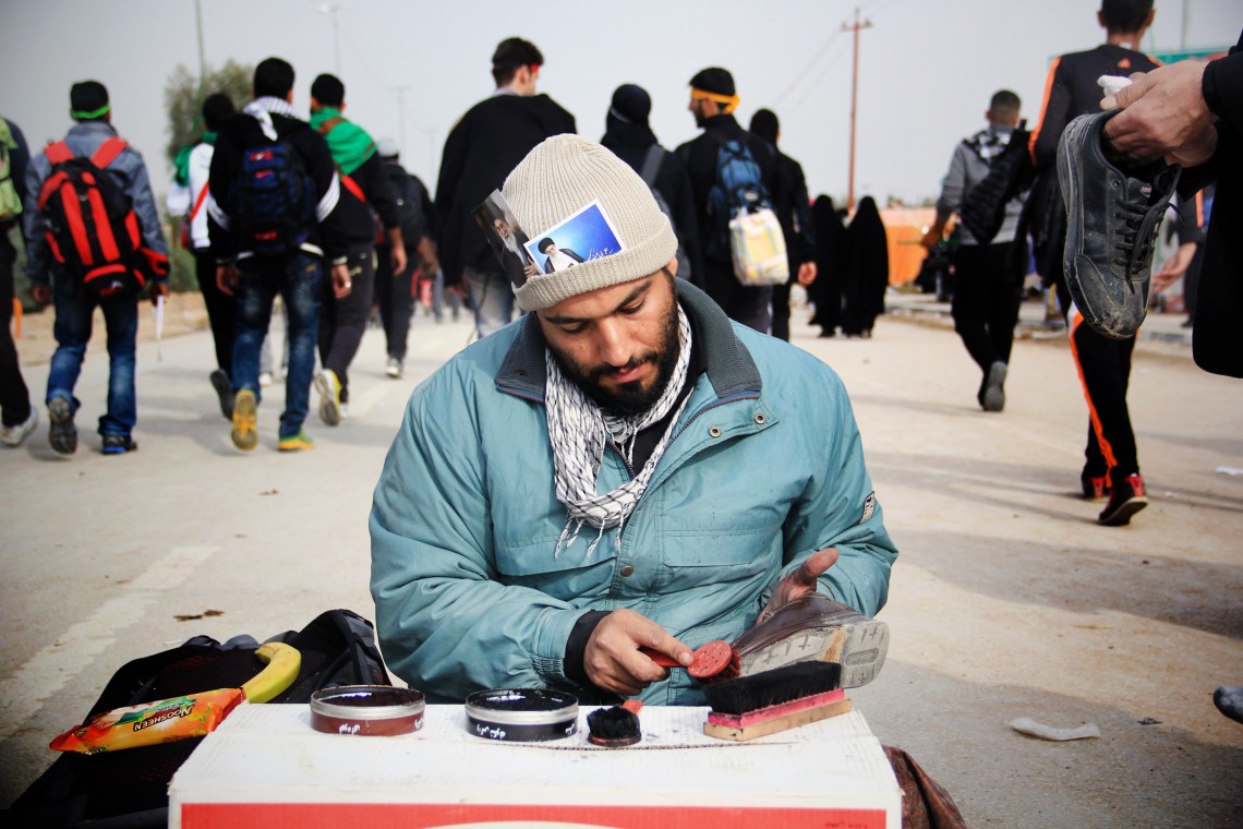 سوگواره سوم-عکس 33-محمد حسن صلواتی-پیاده روی اربعین از نجف تا کربلا