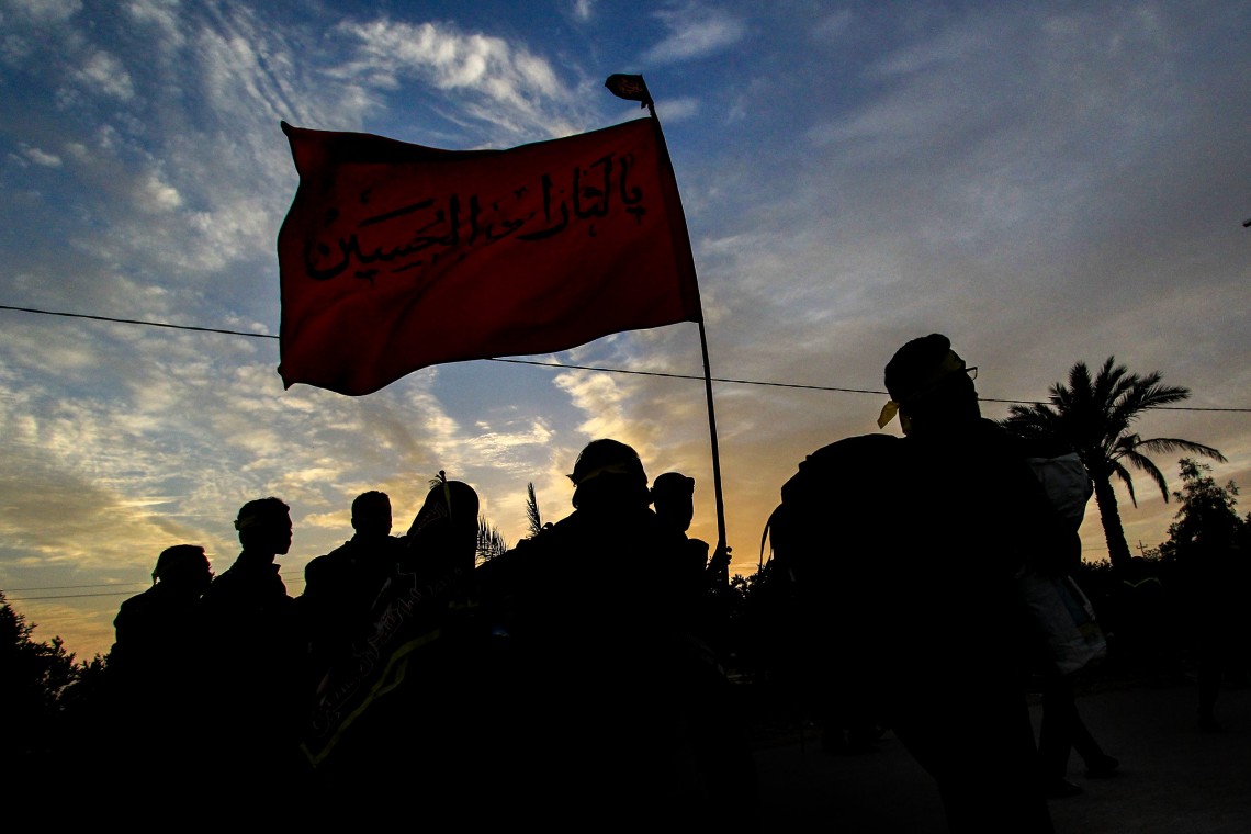 سوگواره چهارم-عکس 39-محمد حسن صلواتی-پیاده روی اربعین از نجف تا کربلا