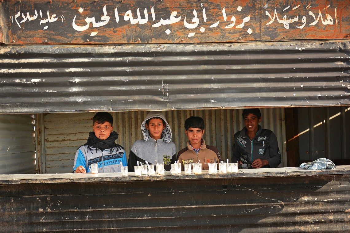 سوگواره سوم-عکس 4-حسین علی پور-پیاده روی اربعین از نجف تا کربلا