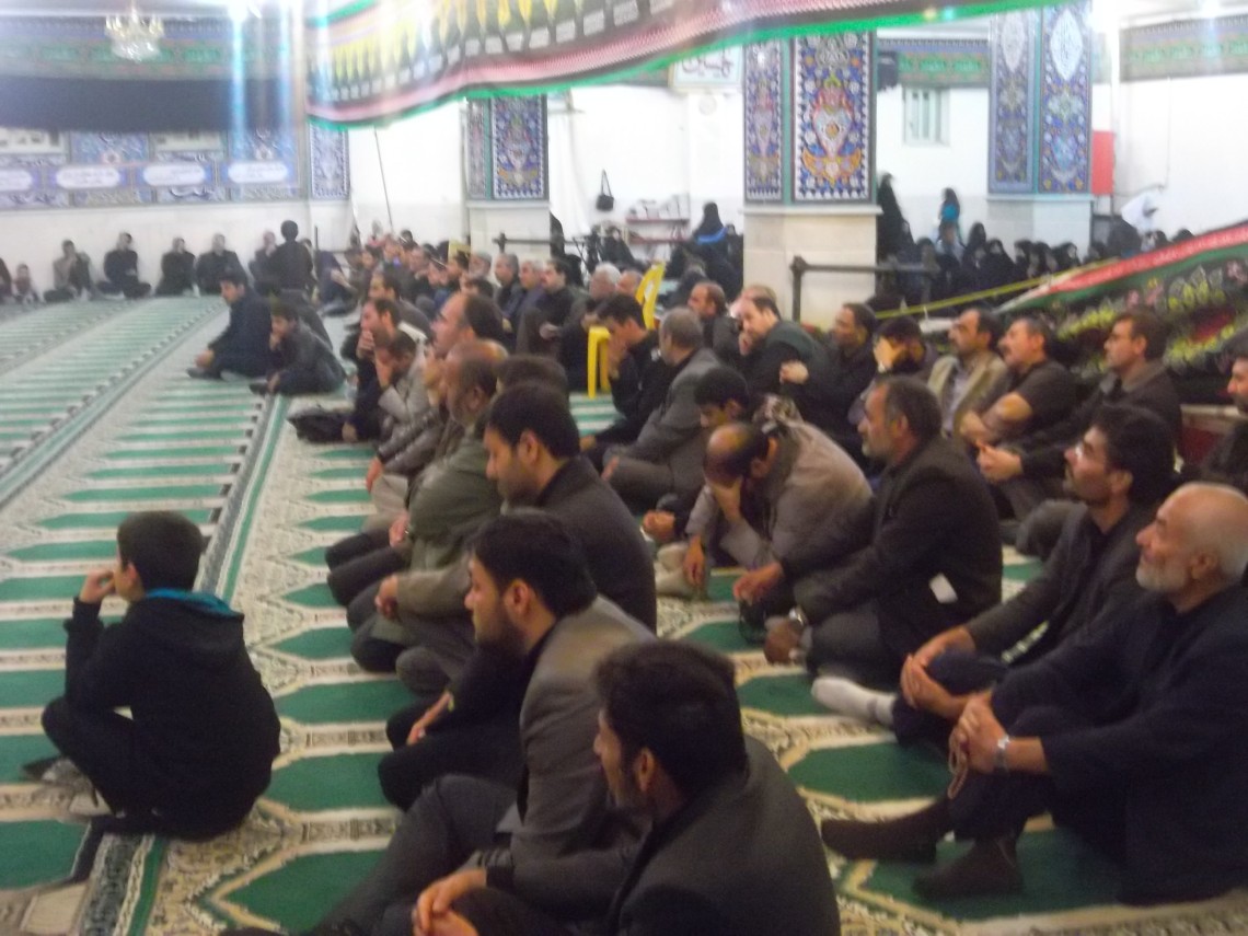 سوگواره چهارم-عکس 13-ماشا ءالله عسگری زاده-جلسه هیأت فضای داخلی