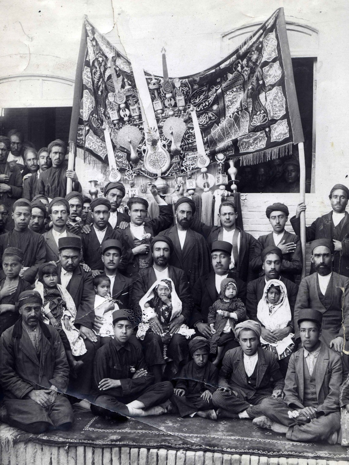 سوگواره سوم-عکس 23-سید مصطفی عطاری-جلسه هیأت قدمی و کهن