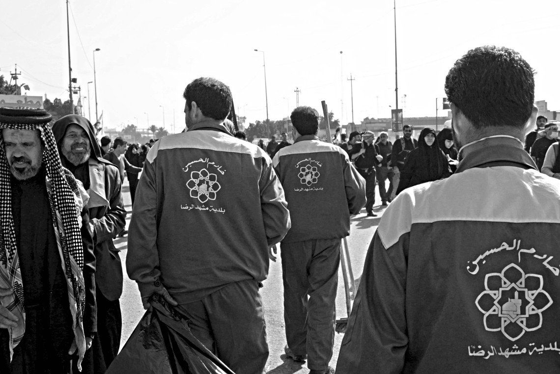 سوگواره چهارم-عکس 46-سید مصطفی عطاری-پیاده روی اربعین از نجف تا کربلا